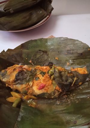 Foto resep Pepes ikan mas