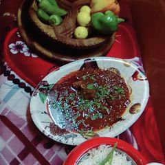 A picture of Darbari gosht.