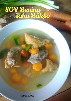 Foto resep SOP Bening Tahu Bakso