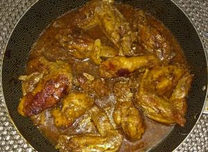 Una foto de Alitas de Pollo 🍗 en salsa  BBQ artesanal