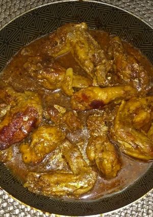 Una foto de Alitas de Pollo 🍗 en salsa BBQ artesanal