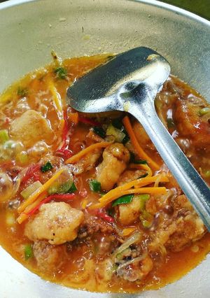 Foto resep Ayam asam manis pedas