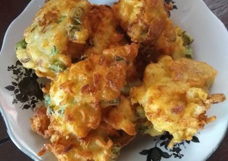 Resep Mie buncis goreng tepung, Lezat Sekali