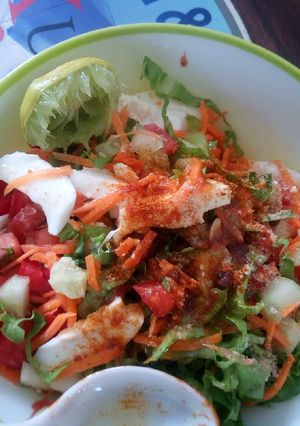 A picture of Salad chilly.