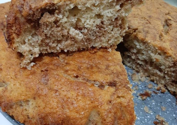 Easiest Way to Make Favorite Banana bread with a cinnamon swirl