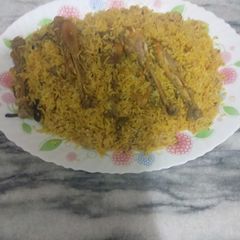 A picture of Drum Sticks biryani.