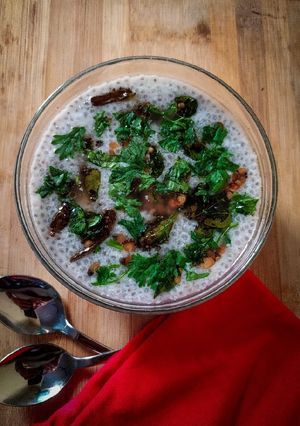 A picture of Chia Seed Curd Rice.