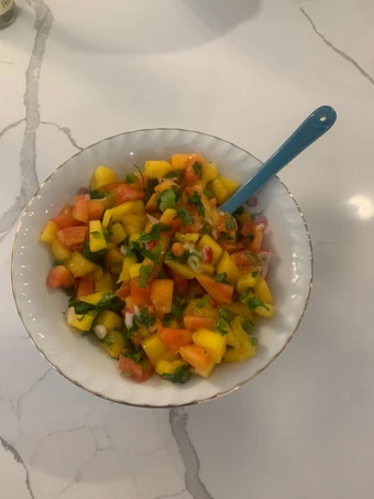 Easy Way Prepare Recipe Mango Papaya Fruit Salsa that is Perfect, Delicious}