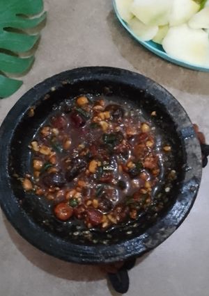 Foto resep Sambal rujak buah