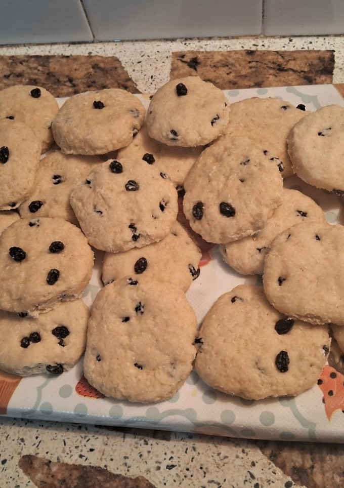 Una foto de Galletitas con pasas de uva🍪🍪