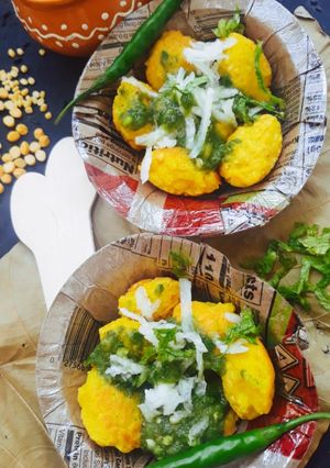 राम लड्डू (मूंग की दाल के पकौड़े)(ramladdu recipe in hindi) रेसिपी मुख्य फोटो
