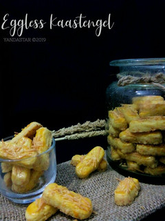 Foto resep Eggless Kaastengels