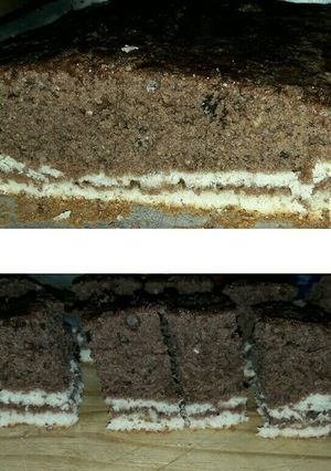 Una foto de Torta marmolada❤