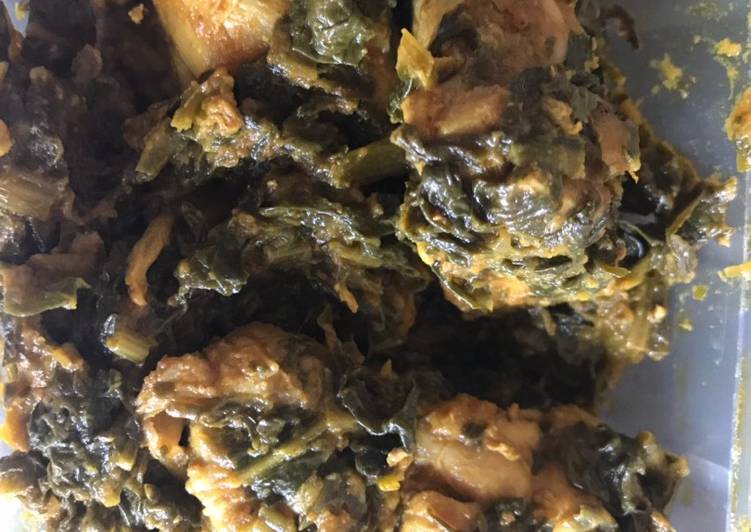 Easiest Way to Prepare Any-night-of-the-week Spinach and chicken