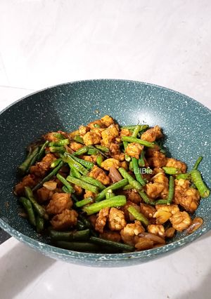 Foto resep Tumis Tempe Kacang Panjang
