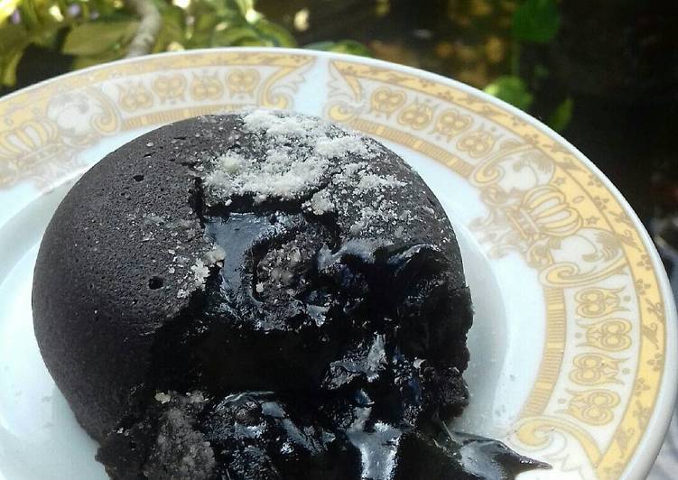 Lava cake chocolate (steam/kukus)