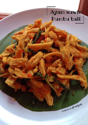 Foto resep Ayam suwir Bumbu bali