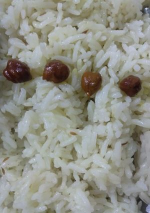 A picture of Jeera rice.