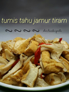 Foto resep Tumis tahu jamur tiram