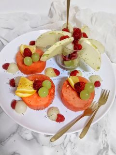 Una foto de Ensalada de frutas frescas