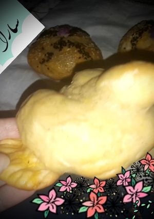 عکسی از دستور نان به شکل کبوتر