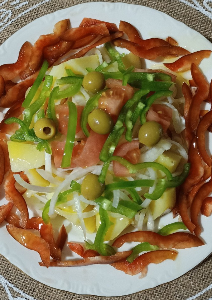 Una foto de Ensalada campera