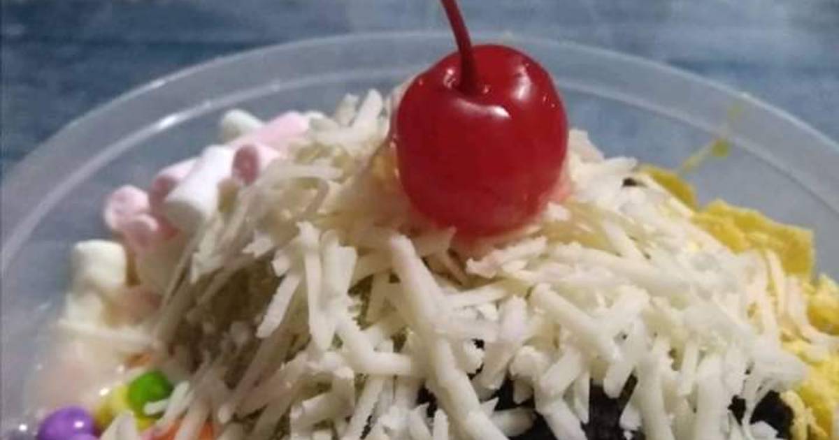 7 resep es serut pelangi enak dan mudah - Cookpad