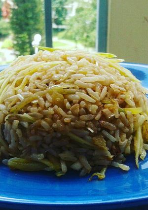 Hình của món Cơm chiên Thái.