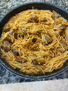 Una foto de Fideos a la cazuela