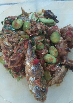 Foto resep Sambel goreng pindang pete