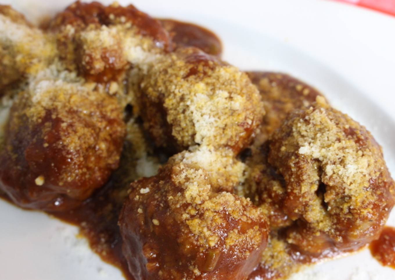 Albóndigas con tomate y soja