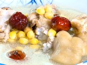 A picture of soybean soup
