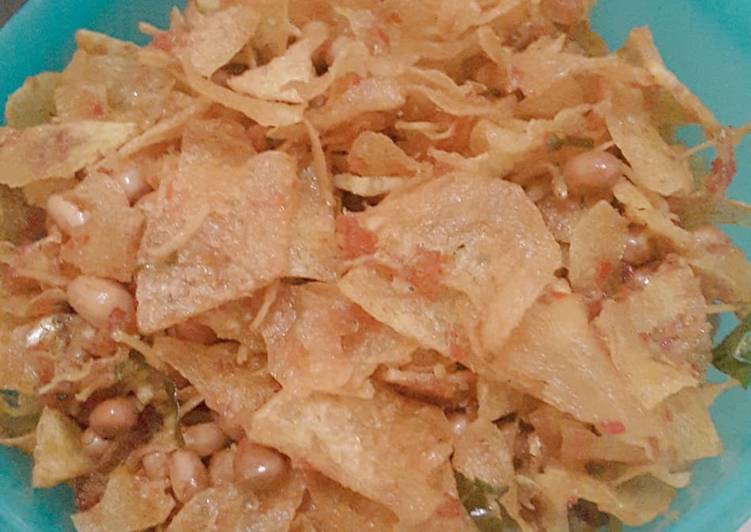 Resep: Kering kentang+kacang+Teri....Kress2 kriuk2😁😁 yang Gurih