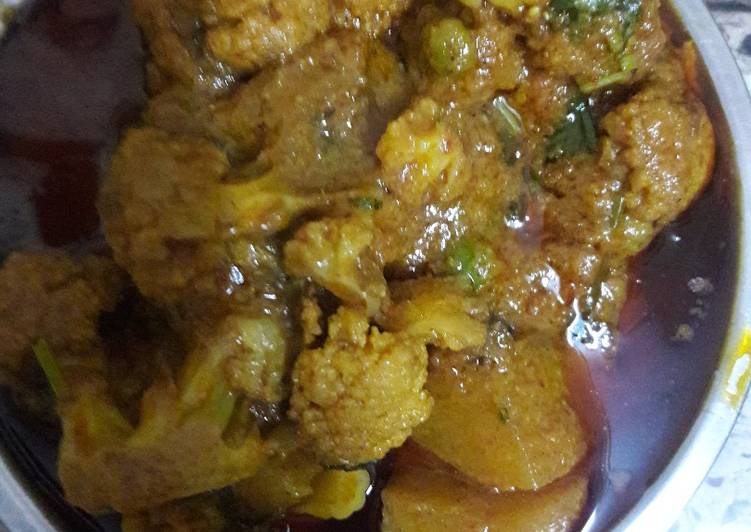 Gobhi aloo masala