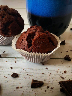 Una foto de Magdalenas de chocolate (by Marieta)
