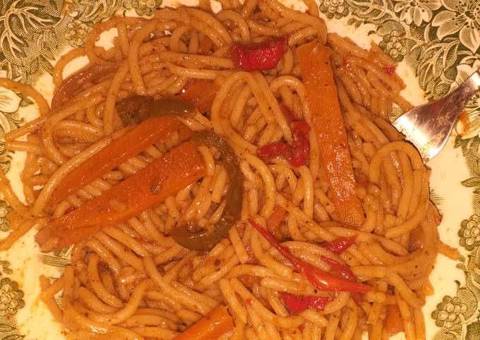 Simple Way to Prepare Authentic Best vegan spaghetti for Healthy Recipe