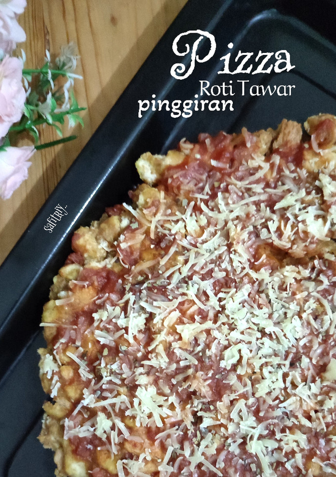 Foto resep Pizza pinggiran roti tawar