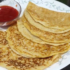 A picture of White Chickpeas Dosa.