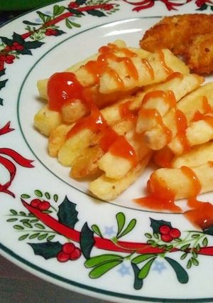Foto resep French fries homemade
