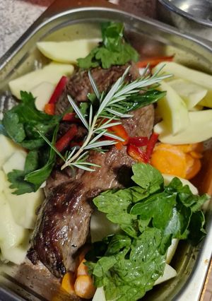Una foto de Carne al Horno
