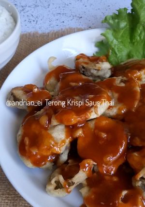 Foto resep Terong Krispi Saus Thai