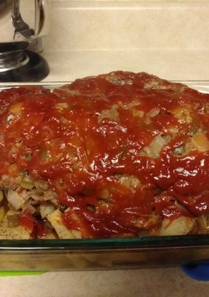 A picture of Award Winning Meatloaf.