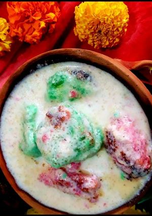 ছানার রঙ্গিন মুন্ডি পায়েস(chanar rongin mundi payesh recipe in Bengali) রেসিপির প্রধান ছবি