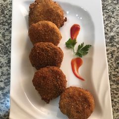 A picture of Fish cakes.