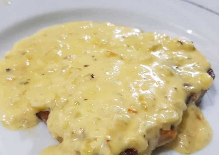 Step-by-Step Guide to Make Royal Cream Sauce #Ketofastosis
