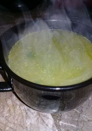 Una foto de Sopa de verduras tipo cremosa