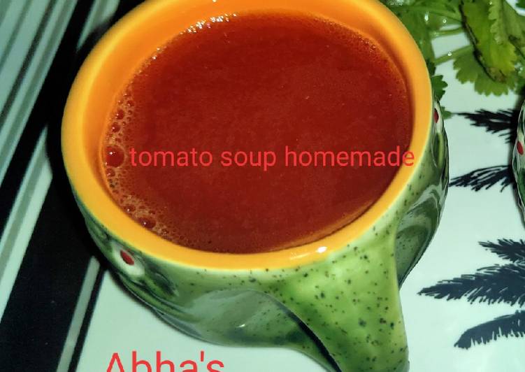 Easiest Way to Prepare Homemade beetroot and tomato soup