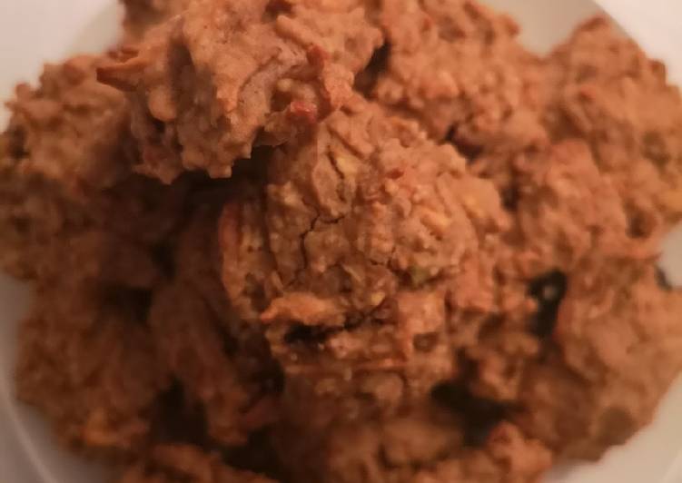 Easiest Way to Make Ultimate Apple, Peanut butter breakfast cookies