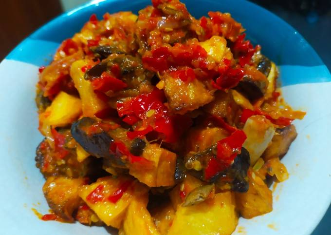 Resep Sambal goreng Ati Ampela fiber cream yang Enak Banget