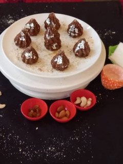 A picture of Dry fruits modak.